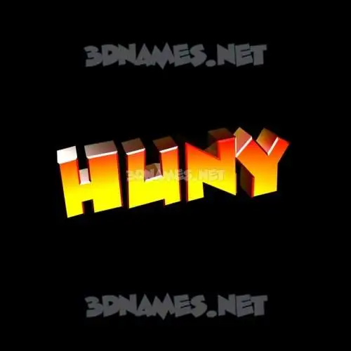 huny in Black Background style - 3D name wallpaper huny in Black Background style - 3D name wallpaper
