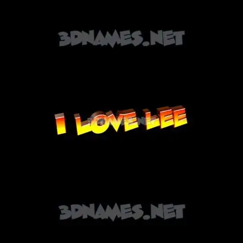 i love lee in Black Background style - 3D name wallpaper i love lee in Black Background style - 3D name wallpaper