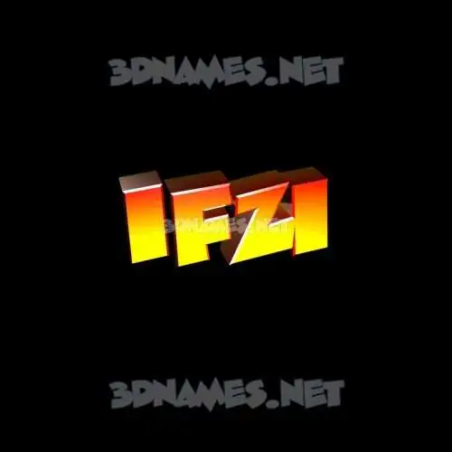 ifzi in Black Background style - 3D name wallpaper ifzi in Black Background style - 3D name wallpaper
