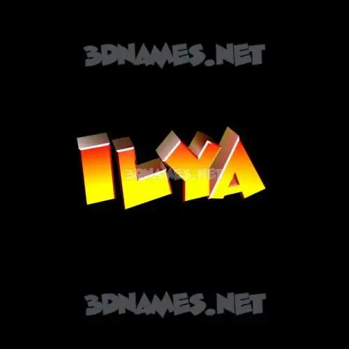 ilya in Black Background style - 3D name wallpaper ilya in Black Background style - 3D name wallpaper
