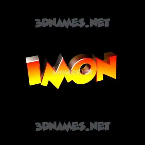 imon in Black Background style - 3D name wallpaper imon in Black Background style - 3D name wallpaper