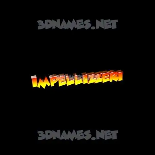 impellizzeri in Black Background style - 3D name wallpaper impellizzeri in Black Background style - 3D name wallpaper