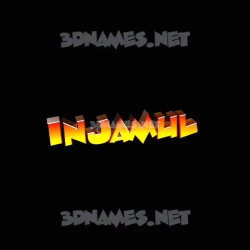 injamul in Black Background style - 3D name wallpaper injamul in Black Background style - 3D name wallpaper