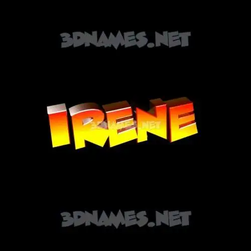 irene in Black Background style - 3D name wallpaper irene in Black Background style - 3D name wallpaper