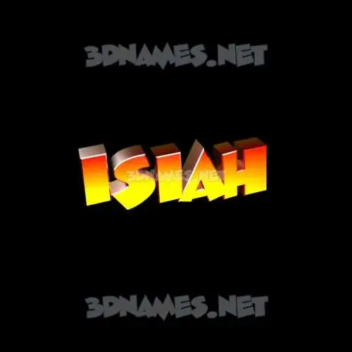 isiah in Black Background style - 3D name wallpaper isiah in Black Background style - 3D name wallpaper