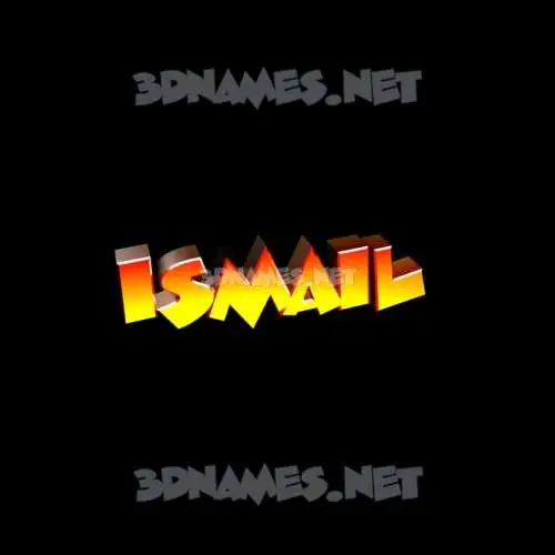 ismail in Black Background style - 3D name wallpaper ismail in Black Background style - 3D name wallpaper