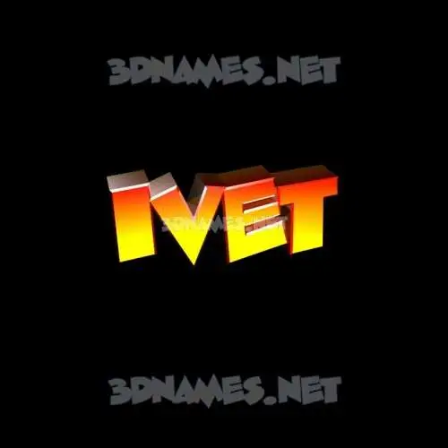 ivet in Black Background style - 3D name wallpaper ivet in Black Background style - 3D name wallpaper