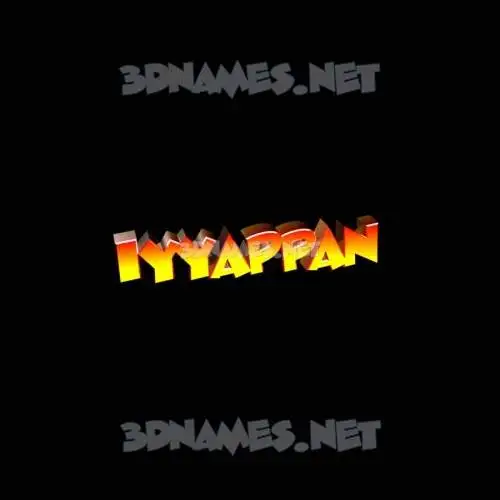 iyyappan in Black Background style - 3D name wallpaper iyyappan in Black Background style - 3D name wallpaper