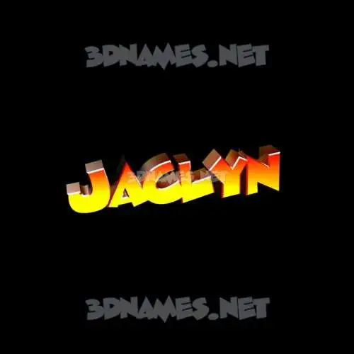 jaclyn in Black Background style - 3D name wallpaper jaclyn in Black Background style - 3D name wallpaper