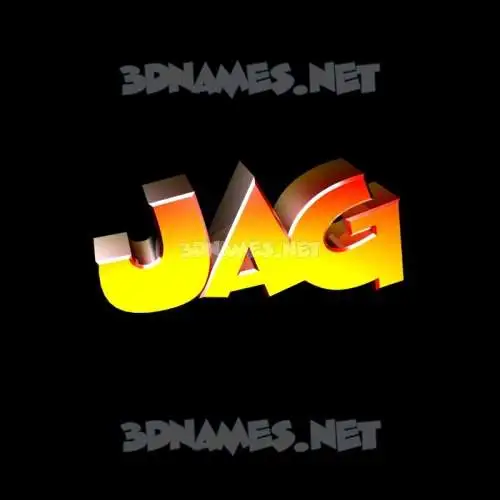 jag in Black Background style - 3D name wallpaper jag in Black Background style - 3D name wallpaper