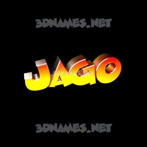jago in Black Background style - 3D name wallpaper jago in Black Background style - 3D name wallpaper