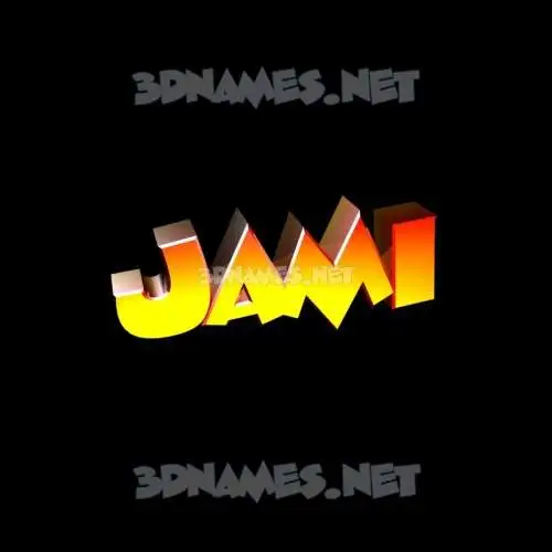 jami in Black Background style - 3D name wallpaper jami in Black Background style - 3D name wallpaper