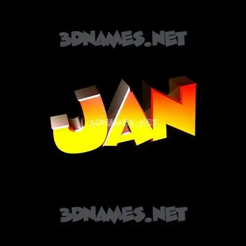 jan in Black Background style - 3D name wallpaper jan in Black Background style - 3D name wallpaper