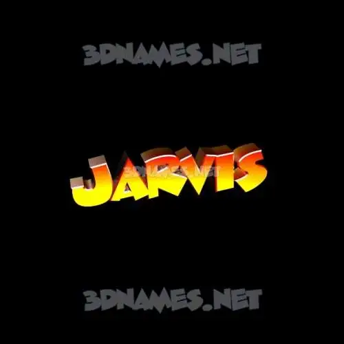 jarvis in Black Background style - 3D name wallpaper jarvis in Black Background style - 3D name wallpaper