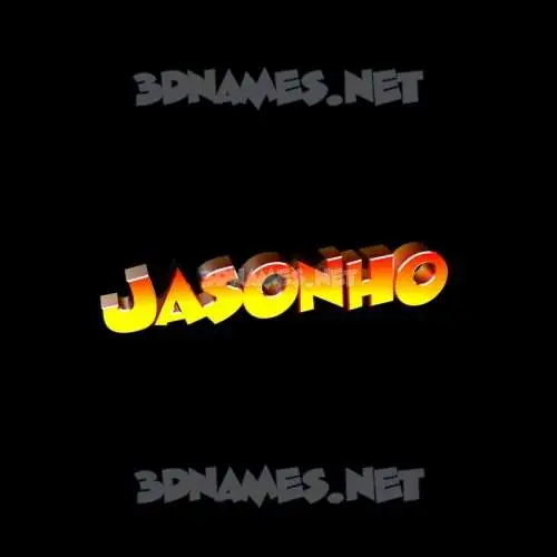 jasonho in Black Background style - 3D name wallpaper jasonho in Black Background style - 3D name wallpaper