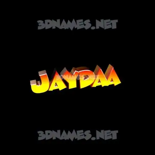 jaydaa in Black Background style - 3D name wallpaper jaydaa in Black Background style - 3D name wallpaper