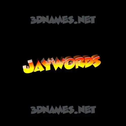 jaywords in Black Background style - 3D name wallpaper jaywords in Black Background style - 3D name wallpaper