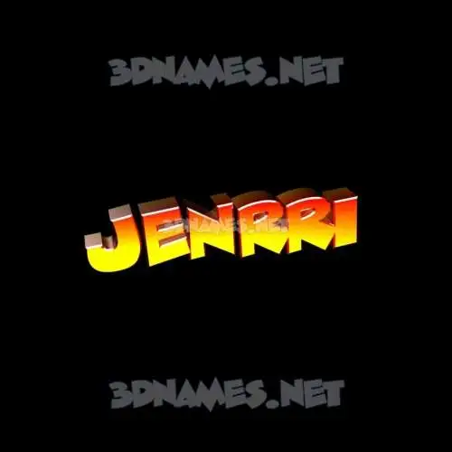 jenrri in Black Background style - 3D name wallpaper jenrri in Black Background style - 3D name wallpaper