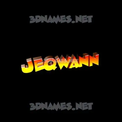 jeqwann in Black Background style - 3D name wallpaper jeqwann in Black Background style - 3D name wallpaper