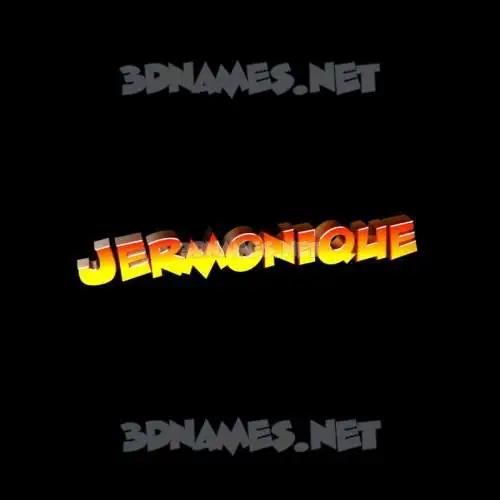 jermonique in Black Background style - 3D name wallpaper jermonique in Black Background style - 3D name wallpaper
