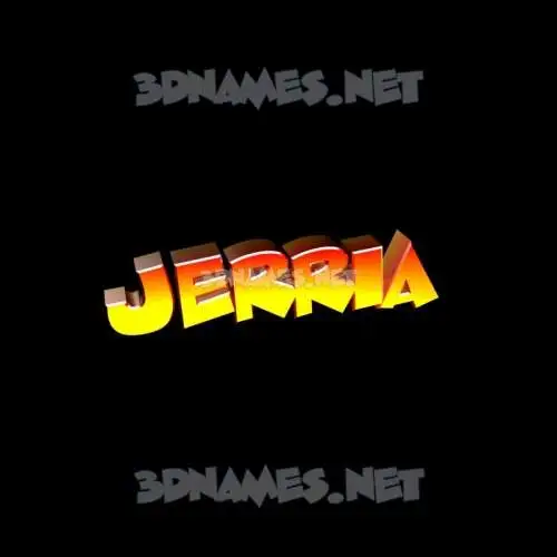 jerria in Black Background style - 3D name wallpaper jerria in Black Background style - 3D name wallpaper