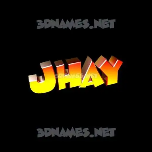 jhay in Black Background style - 3D name wallpaper jhay in Black Background style - 3D name wallpaper
