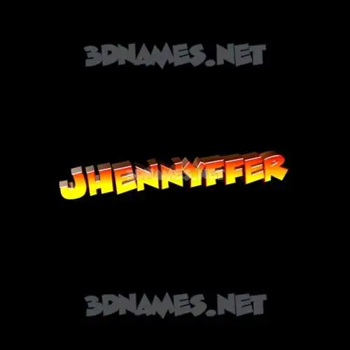 jhennyffer in Black Background style - 3D name wallpaper jhennyffer in Black Background style - 3D name wallpaper
