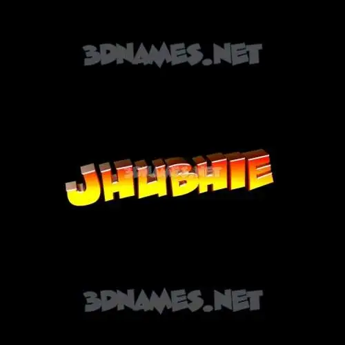 jhubhie in Black Background style - 3D name wallpaper jhubhie in Black Background style - 3D name wallpaper