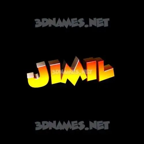 jimil in Black Background style - 3D name wallpaper jimil in Black Background style - 3D name wallpaper
