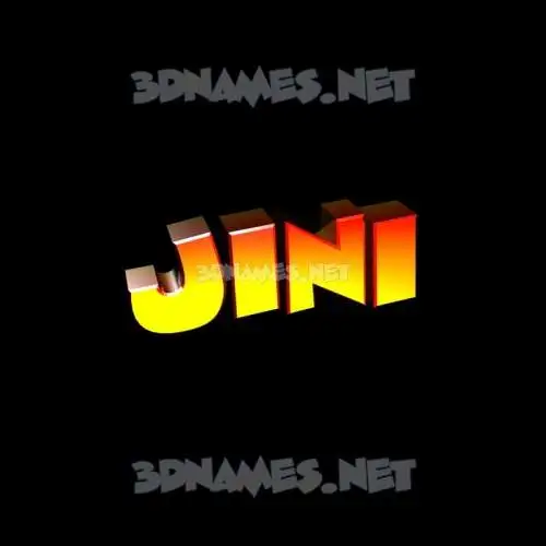 jini in Black Background style - 3D name wallpaper jini in Black Background style - 3D name wallpaper