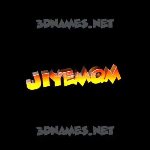 jiyemqm in Black Background style - 3D name wallpaper jiyemqm in Black Background style - 3D name wallpaper