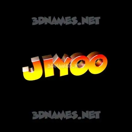 jiyoo in Black Background style - 3D name wallpaper jiyoo in Black Background style - 3D name wallpaper