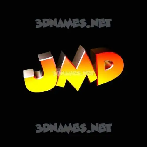 jmd in Black Background style - 3D name wallpaper jmd in Black Background style - 3D name wallpaper