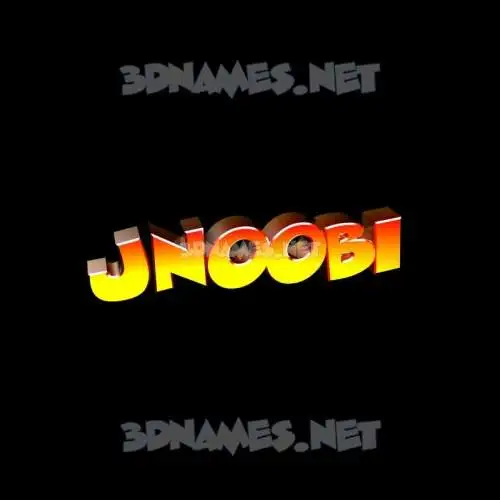 jnoobi in Black Background style - 3D name wallpaper jnoobi in Black Background style - 3D name wallpaper