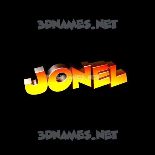 jonel in Black Background style - 3D name wallpaper jonel in Black Background style - 3D name wallpaper