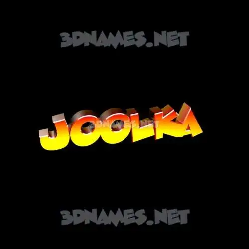 joolka in Black Background style - 3D name wallpaper joolka in Black Background style - 3D name wallpaper