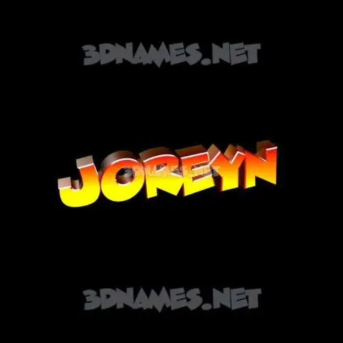 joreyn in Black Background style - 3D name wallpaper joreyn in Black Background style - 3D name wallpaper
