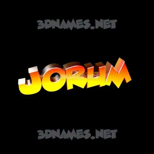 jorum in Black Background style - 3D name wallpaper jorum in Black Background style - 3D name wallpaper