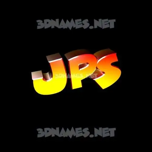 jps in Black Background style - 3D name wallpaper jps in Black Background style - 3D name wallpaper