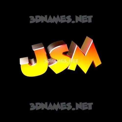 jsm in Black Background style - 3D name wallpaper jsm in Black Background style - 3D name wallpaper