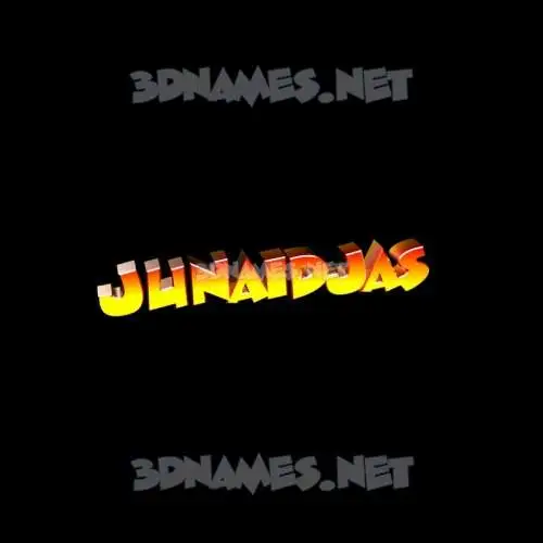 junaidjas in Black Background style - 3D name wallpaper junaidjas in Black Background style - 3D name wallpaper