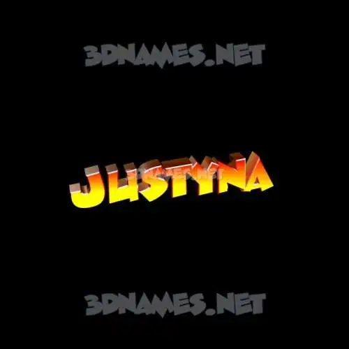 justyna in Black Background style - 3D name wallpaper justyna in Black Background style - 3D name wallpaper