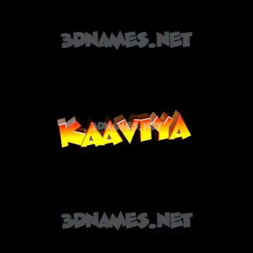 kaaviya in Black Background style - 3D name wallpaper kaaviya in Black Background style - 3D name wallpaper