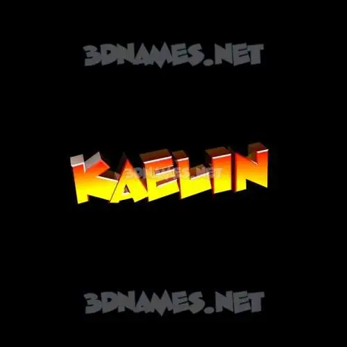 kaelin in Black Background style - 3D name wallpaper kaelin in Black Background style - 3D name wallpaper
