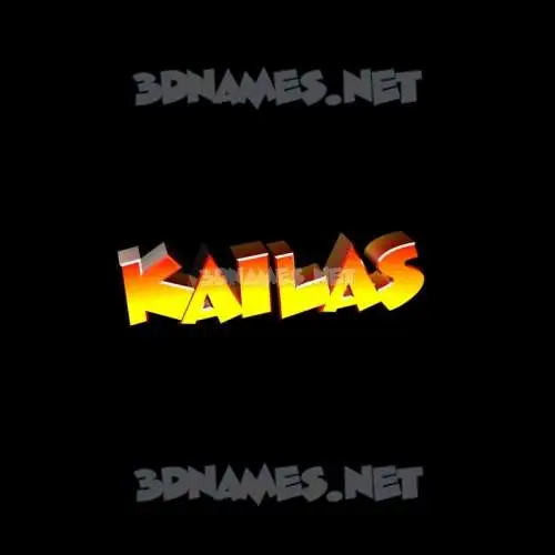 kailas in Black Background style - 3D name wallpaper kailas in Black Background style - 3D name wallpaper