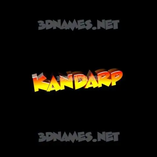 kandarp in Black Background style - 3D name wallpaper kandarp in Black Background style - 3D name wallpaper
