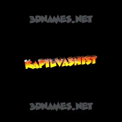 kapilvashist in Black Background style - 3D name wallpaper kapilvashist in Black Background style - 3D name wallpaper