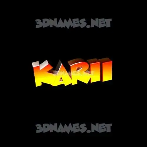 karii in Black Background style - 3D name wallpaper karii in Black Background style - 3D name wallpaper