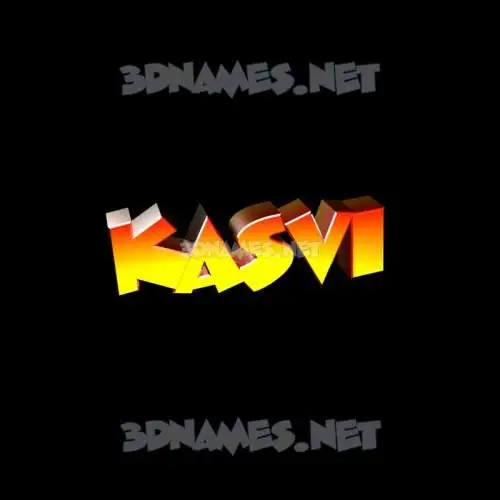 kasvi in Black Background style - 3D name wallpaper kasvi in Black Background style - 3D name wallpaper