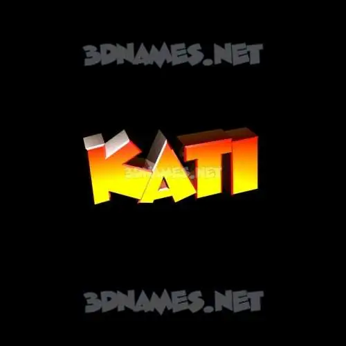 kati in Black Background style - 3D name wallpaper kati in Black Background style - 3D name wallpaper